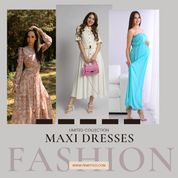 Women Maxi Dress - Femstylo