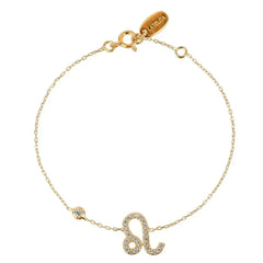 Zodiac Horoscope Star Sign Bracelet Leo