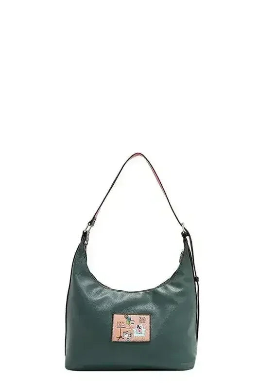 Nicole Lee Eco-Leather Shoulder Bag - 2 Pockets | Femstylo - Femstylo