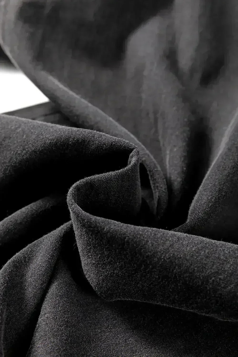 Carbon Grey Mineral Wash Button High Waist Wide Leg Jeans - Femstylo