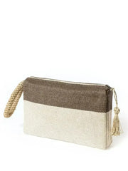 Block A Clutch - Brown - Femstylo