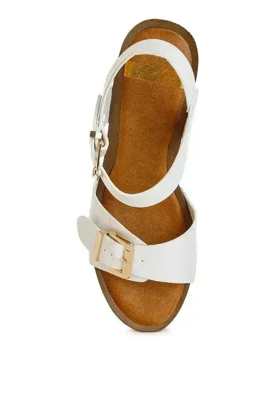 Ompasa Genuine Leather Clog Sandals - Femstylo