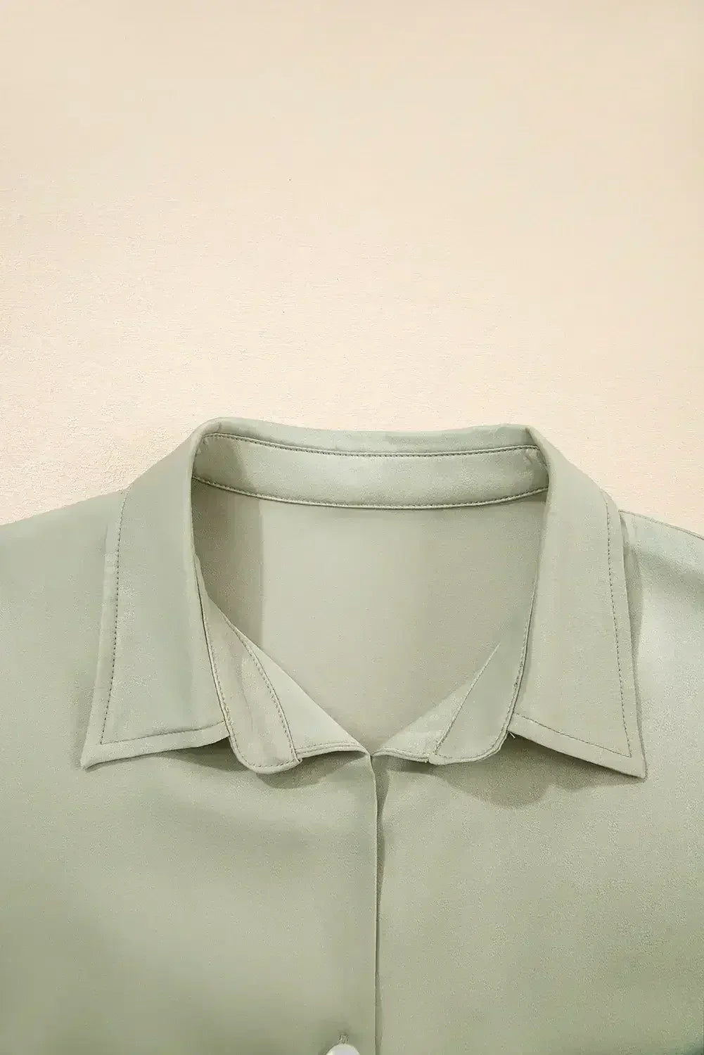 Rose Red Buttoned Collar Shift T Shirt Dress - Femstylo