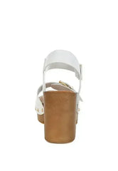 Ompasa Genuine Leather Clog Sandals - Femstylo
