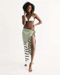 Womens Wrap Sarong - Casual / Swimwear / Beige - Femstylo