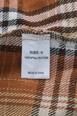 Plaid Pocket Shirt Jacket - Femstylo