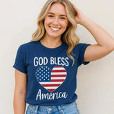 God Bless America T-Shirt Patriotic USA Tee