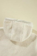 Jet Stream Zip-up Pocketed Hooded Sherpa Jacket - Femstylo