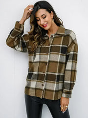 Pumpkin Spice Button-Down Jacket - Femstylo