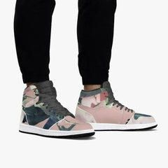 Jacki Easlick Floral Garden High-Top Leather Sneakers - Femstylo