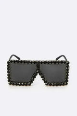 Crystal Shield Sunglasses - UV400 Protection & Oversized Fit - Femstylo