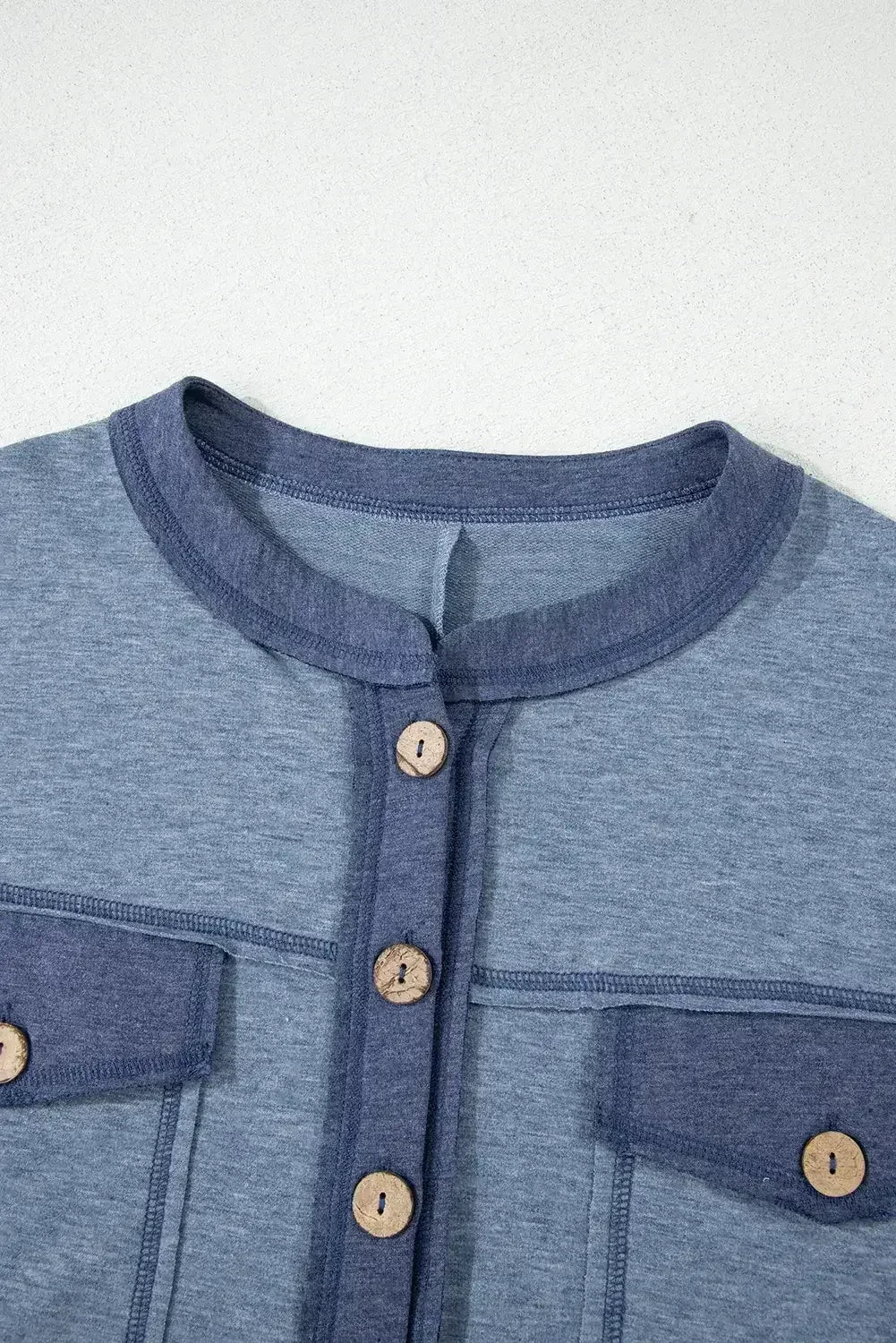 Jet Stream Patchwork Pocket Short Sleeve Jumpsuit - Femstylo