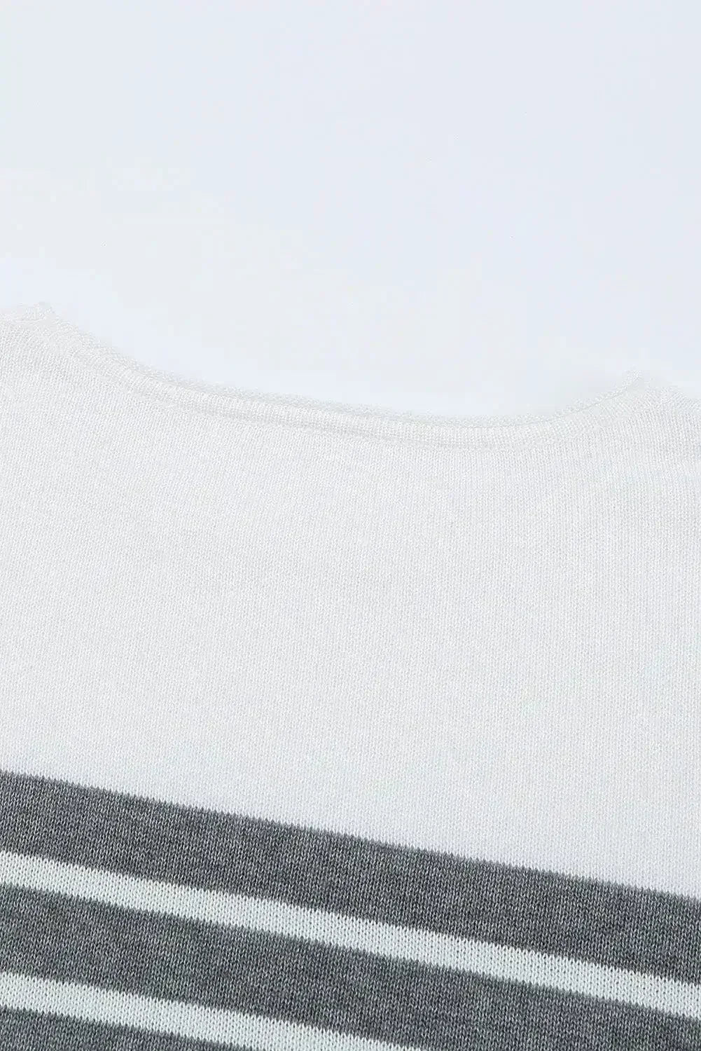 Striped Colorblock Sweater - Femstylo