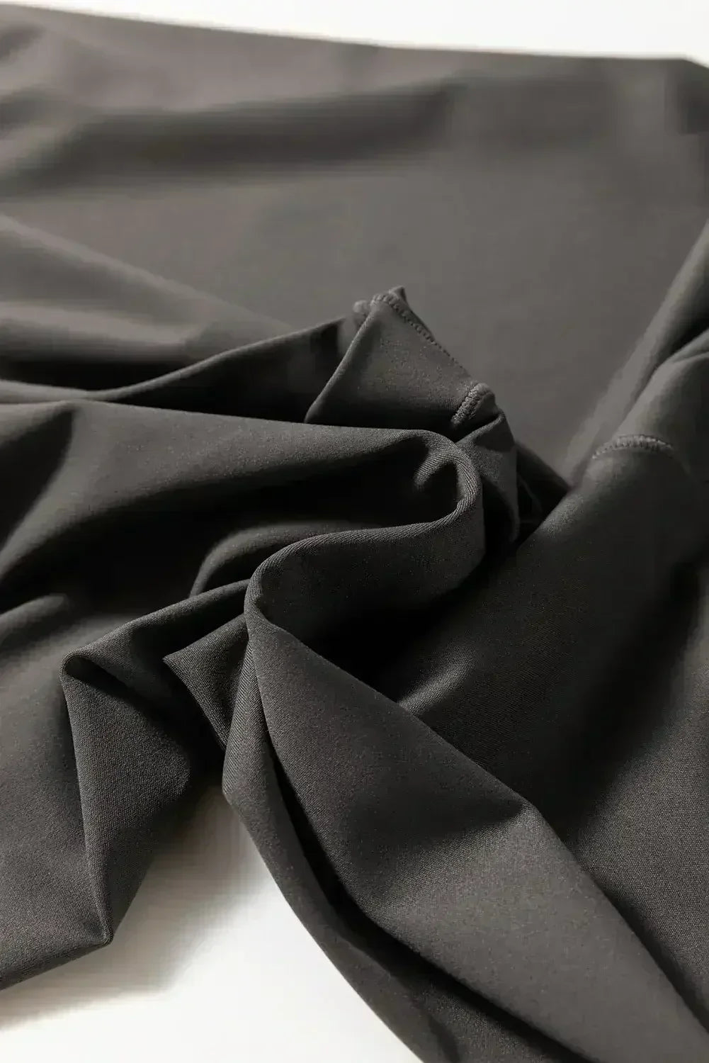 Dark Grey V Shape High Waist Flared Leggings - Femstylo