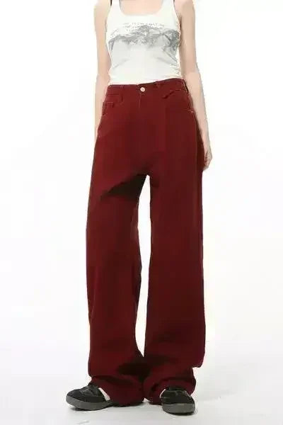 Pocketed Wide Leg Men's Jeans - Femstylo