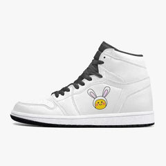Jacki Easlick Lux Bunny High-Top Leather Sneakers - Femstylo