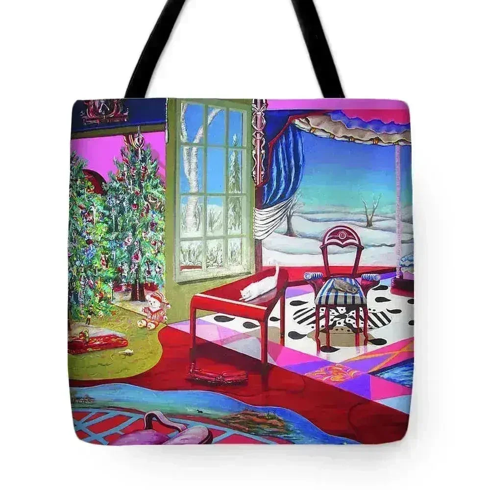 Christmas Painting - Tote Bag - Femstylo