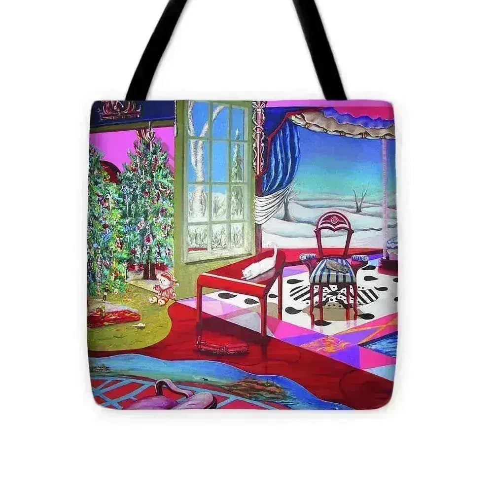 Christmas Painting - Tote Bag - Femstylo