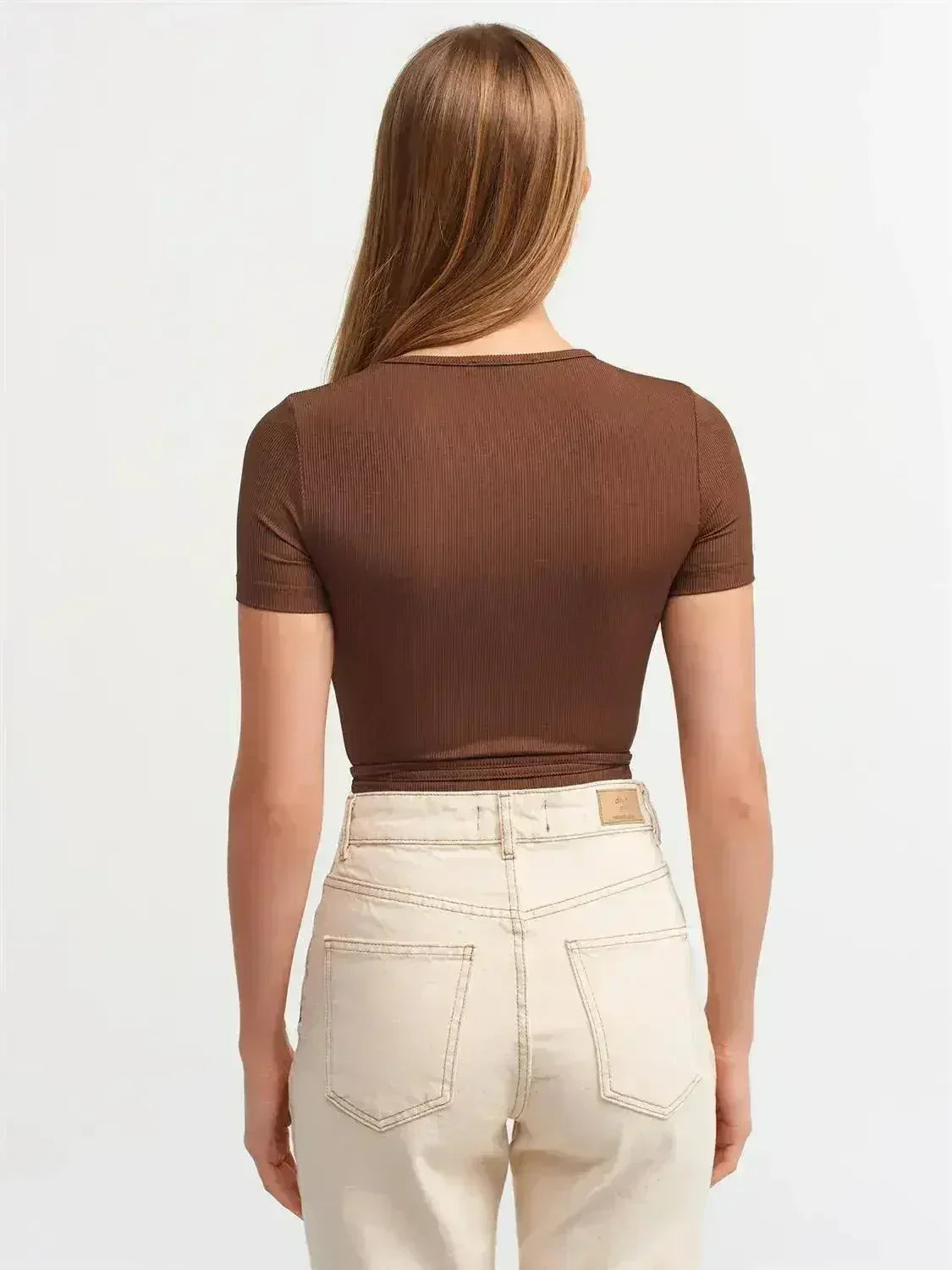 Lace Up Crop Top - Femstylo