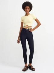 Lace Up Crop Top - Femstylo