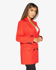 Summer Longline Blazer - Versatile UK-Made Jacket | Femstylo - Femstylo