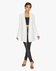 Summer Longline Blazer - Versatile UK-Made Jacket | Femstylo - Femstylo