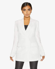 Summer Longline Blazer - Versatile UK-Made Jacket | Femstylo - Femstylo