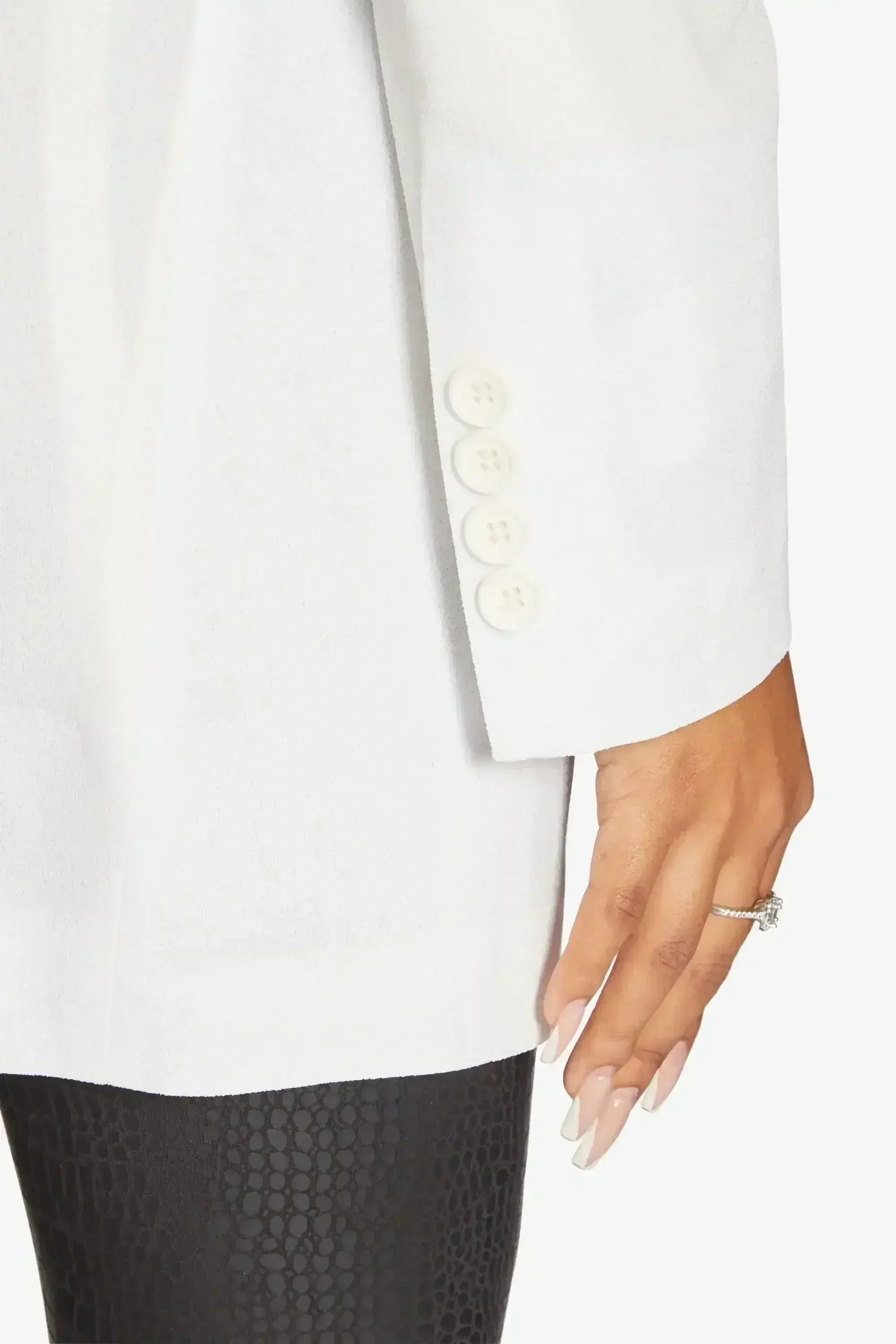 Summer Longline Blazer - Versatile UK-Made Jacket | Femstylo - Femstylo