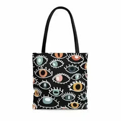 Egyptian Eye Beach Tote - Stylish & Durable Shopper Bag - Femstylo