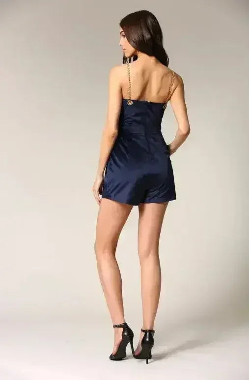 Alexa- Velvet Romper - Femstylo