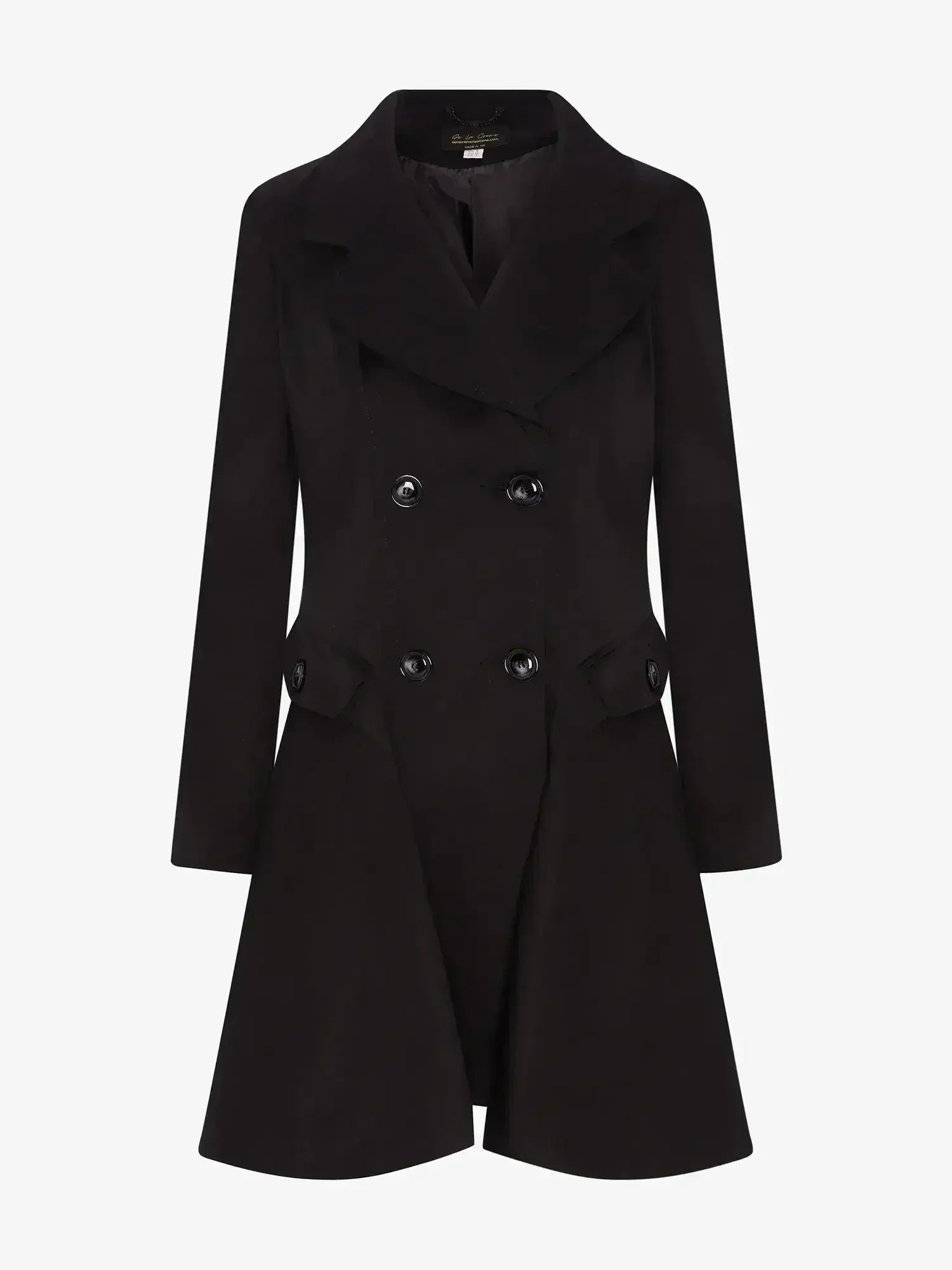 Spring/Summer Double Breasted Skater Coat (1102-SP) - Femstylo