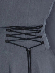 Spring/Summer Double Breasted Skater Coat (1102-SP) - Femstylo