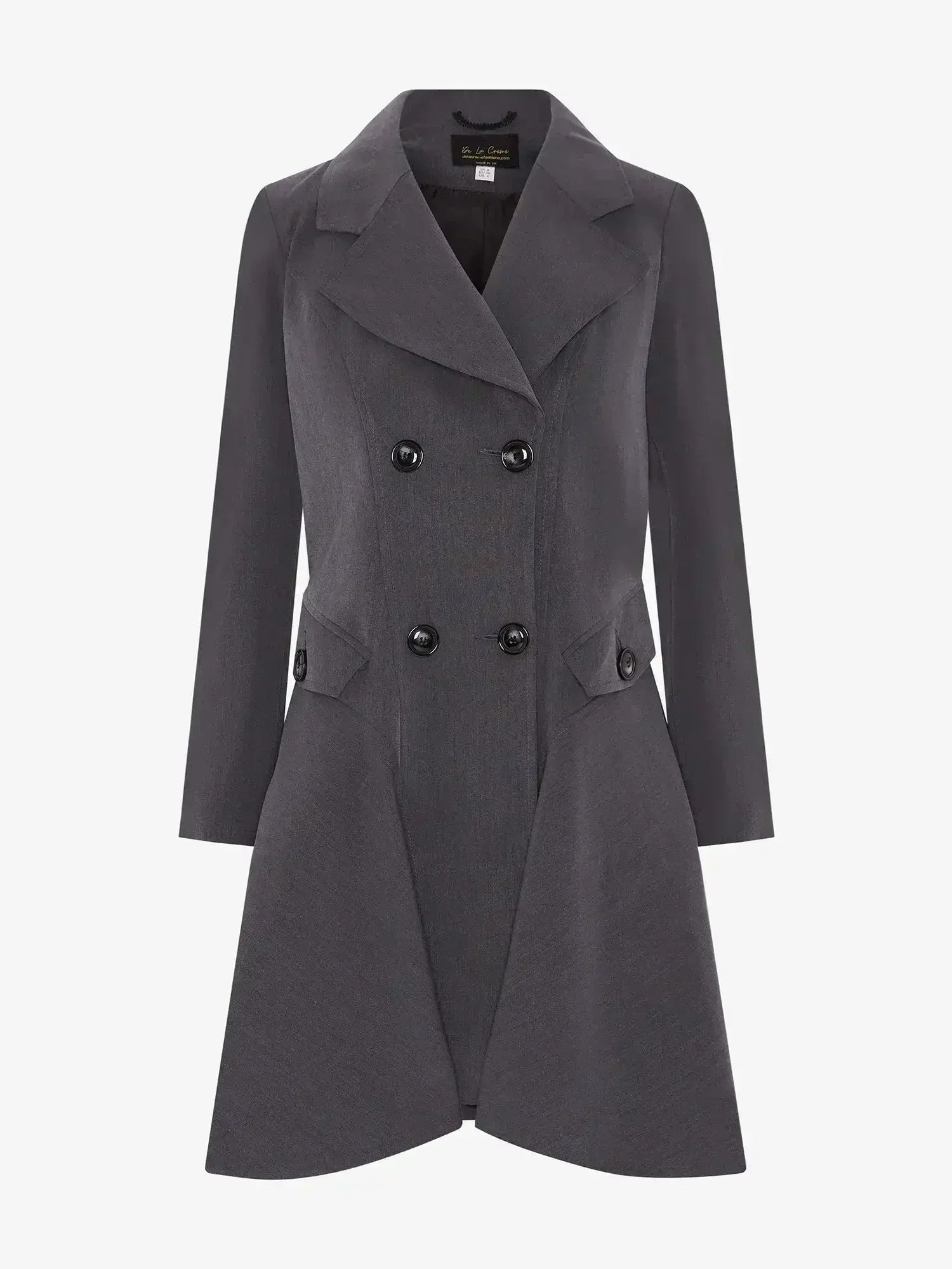 Spring/Summer Double Breasted Skater Coat (1102-SP) - Femstylo