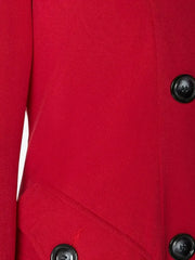 Spring/Summer Double Breasted Skater Coat (1102-SP) - Femstylo