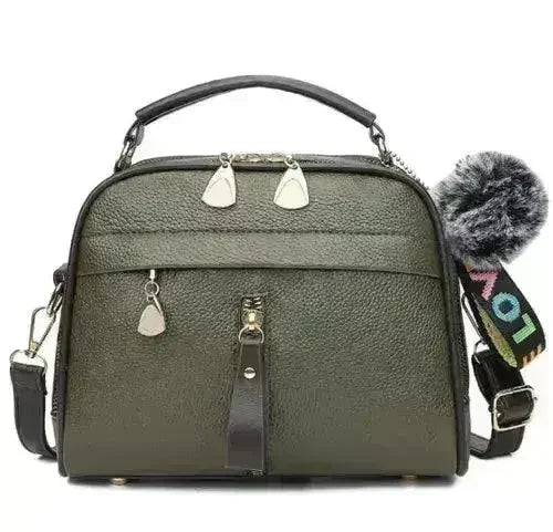 PU Leather Fashion Sweet Ladies' Messenger Bag - Femstylo