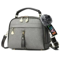 PU Leather Fashion Sweet Ladies' Messenger Bag - Femstylo