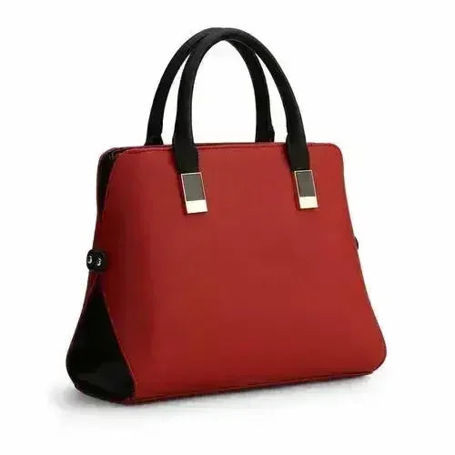 High Quality PU Leather Solid Color Handbag For Ladies - Femstylo