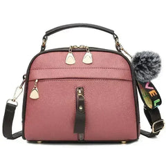 PU Leather Fashion Sweet Ladies' Messenger Bag - Femstylo