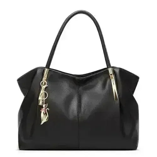 Large Capacity Solid Color Fashion Handbag For Women - Femstylo