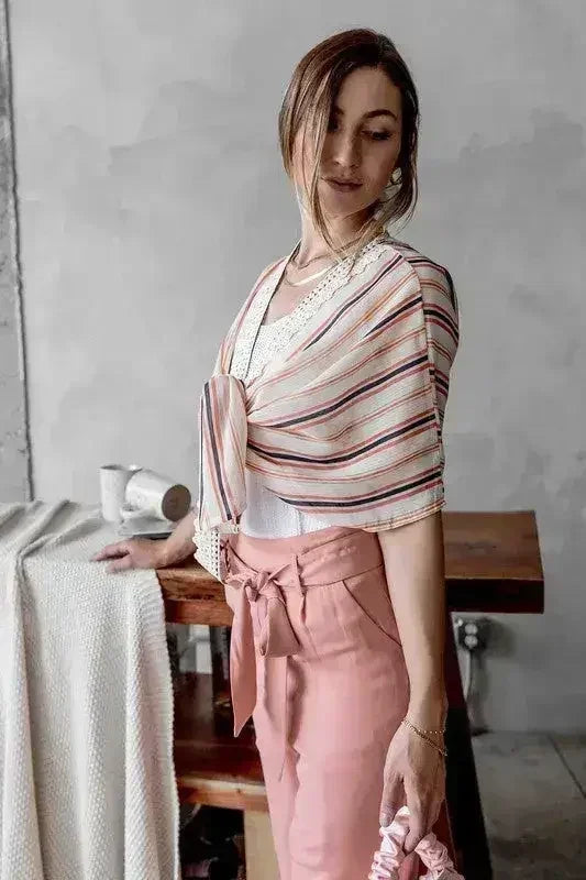Pink East Hampton Pants - Femstylo