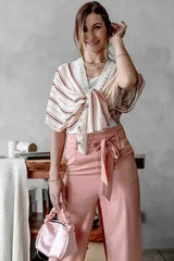 Pink East Hampton Pants - Femstylo