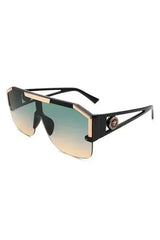 Square Oversize Retro Sunglasses - 100% UV Protection | Femstylo - Femstylo