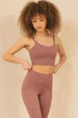 Naomi Sports Bra – Medium Support | Double-Strap Comfort - Femstylo