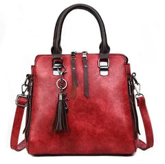 Single Shoulder Solid Color Wild Women's Messenger Bag - Femstylo