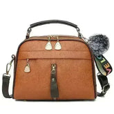 PU Leather Fashion Sweet Ladies' Messenger Bag - Femstylo
