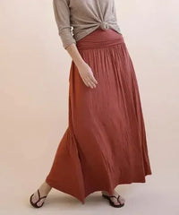 BAMBOO YOGA MAXI SKIRT - Femstylo