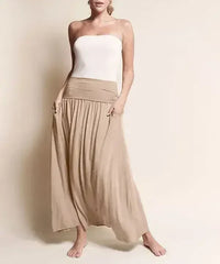 BAMBOO YOGA MAXI SKIRT - Femstylo
