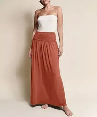 BAMBOO YOGA MAXI SKIRT - Femstylo