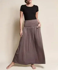 BAMBOO YOGA MAXI SKIRT - Femstylo