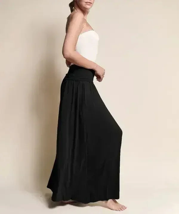BAMBOO YOGA MAXI SKIRT - Femstylo